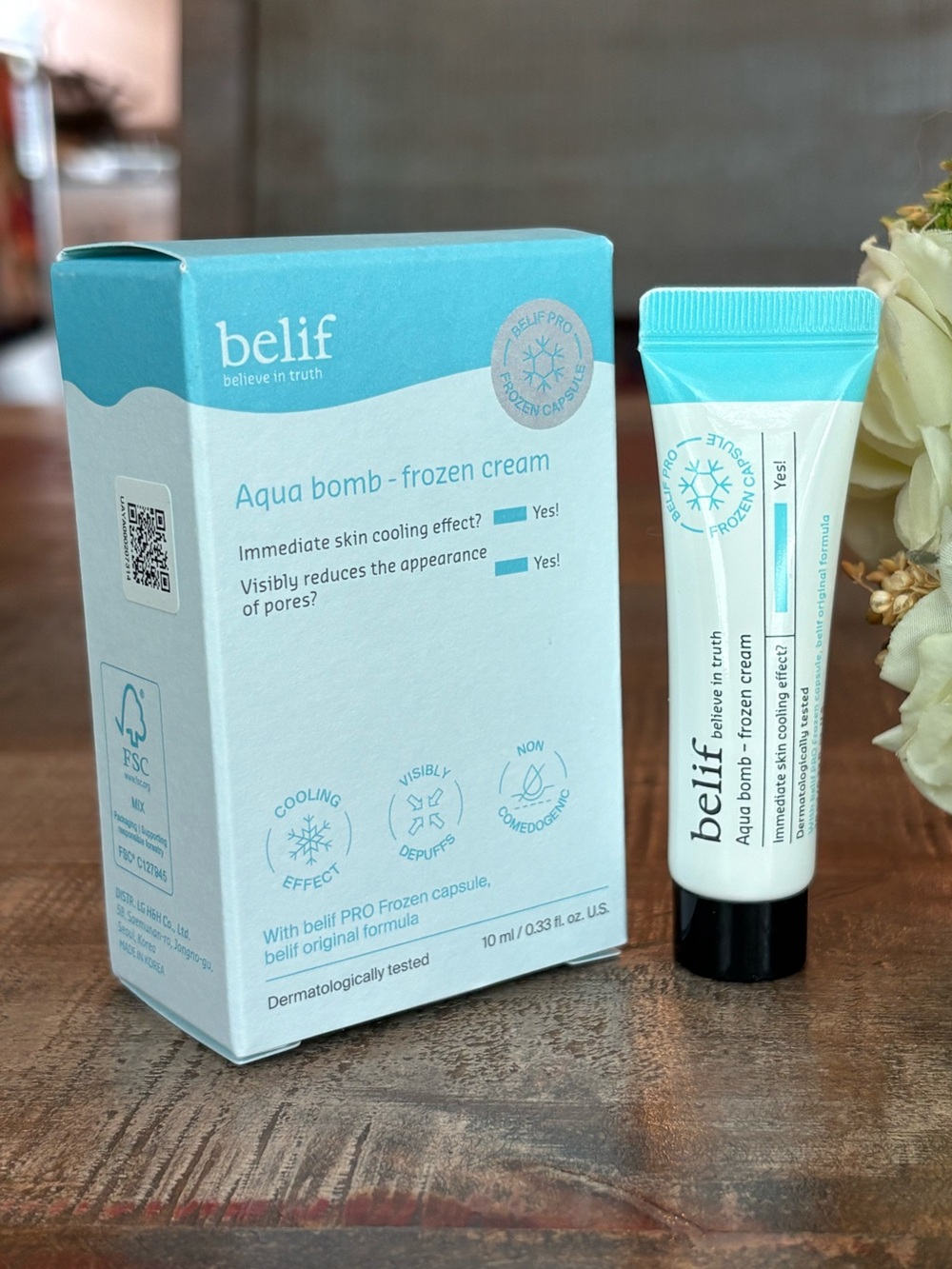 New BELIF Aqua Bomb FROZEN CREAM Mini!